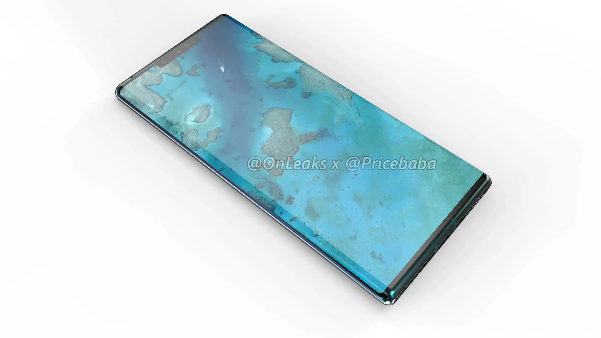Cùng xem ảnh render mới nhất, chất lượng nhất hiện tại về Huawei Mate 30 Pro sắp ra mắt