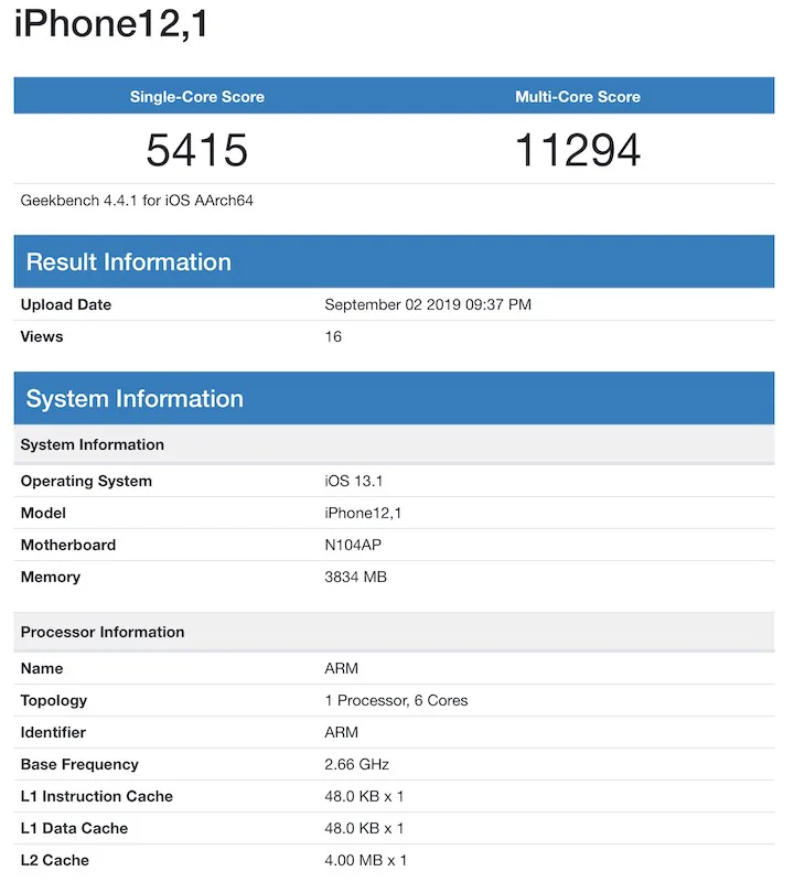 iPhone XR mới sẽ có 4GB RAM, hiệu năng không mấy khác biệt