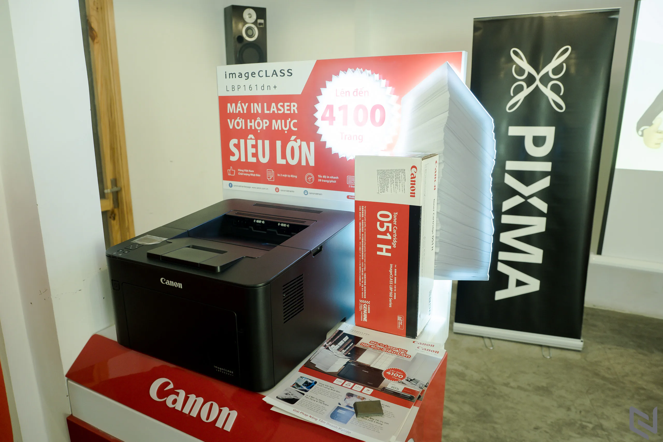 Thế hệ máy in laser Canon mới, sản xuất tại Việt Nam, hộp mực siêu lớn, in đến 4100 trang