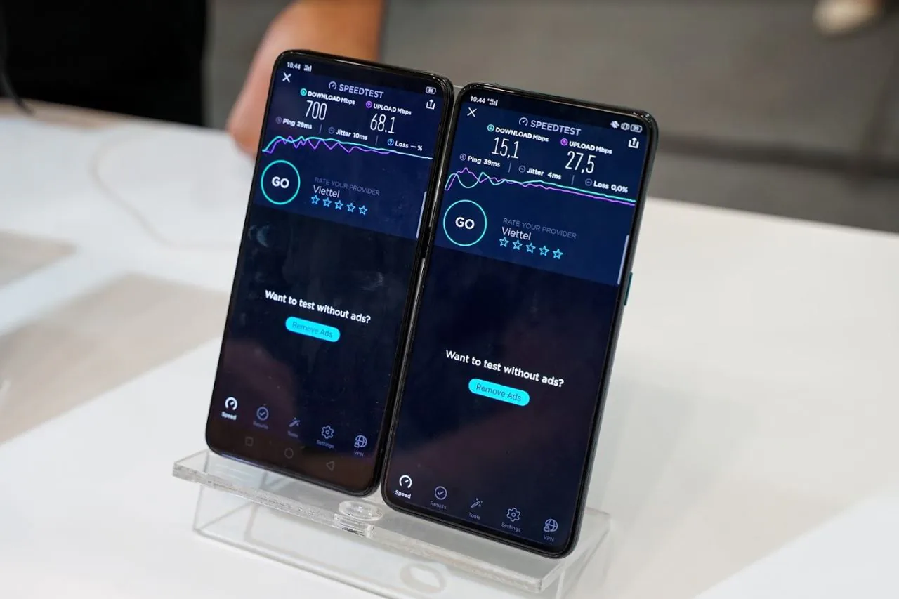Trải nghiệm OPPO Reno 5G trong khuôn khổ lễ công bố phát sóng 5G của Viettel