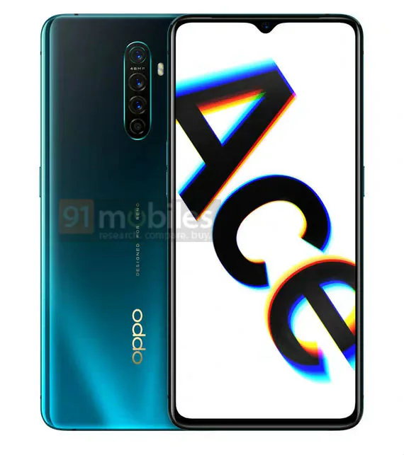 Lộ diện ảnh render chính thức đầu tiên của OPPO Reno Ace