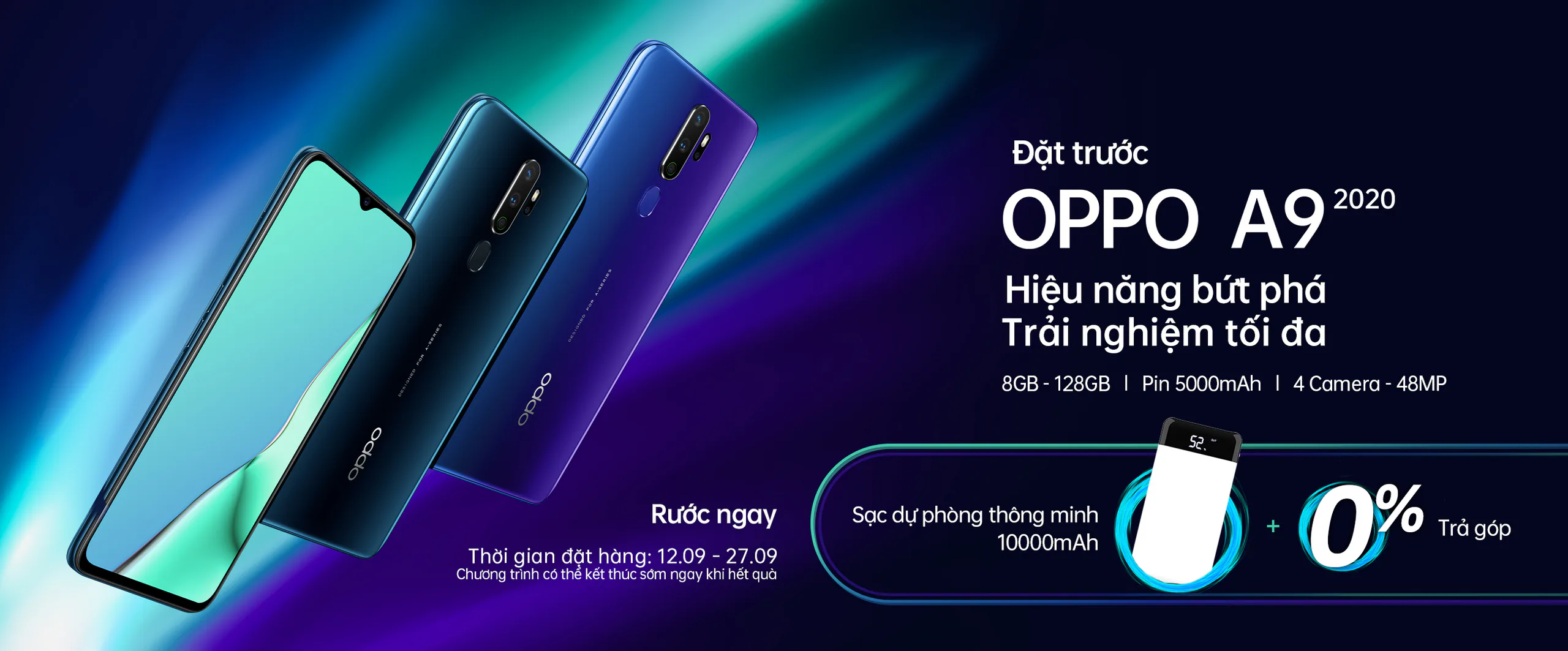 Trên tay OPPO A9 2020: Smartphone đánh dấu 10 năm dòng A với thiết kế trẻ trung, hiệu năng mạnh mẽ, pin khủng