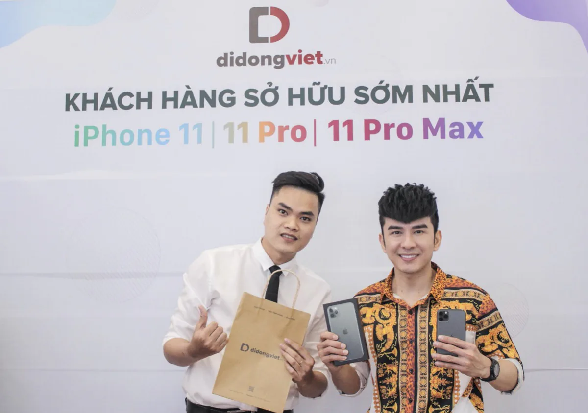 Cách Shark Hưng và sao Việt nổi tiếng chọn iPhone 11 Pro Max