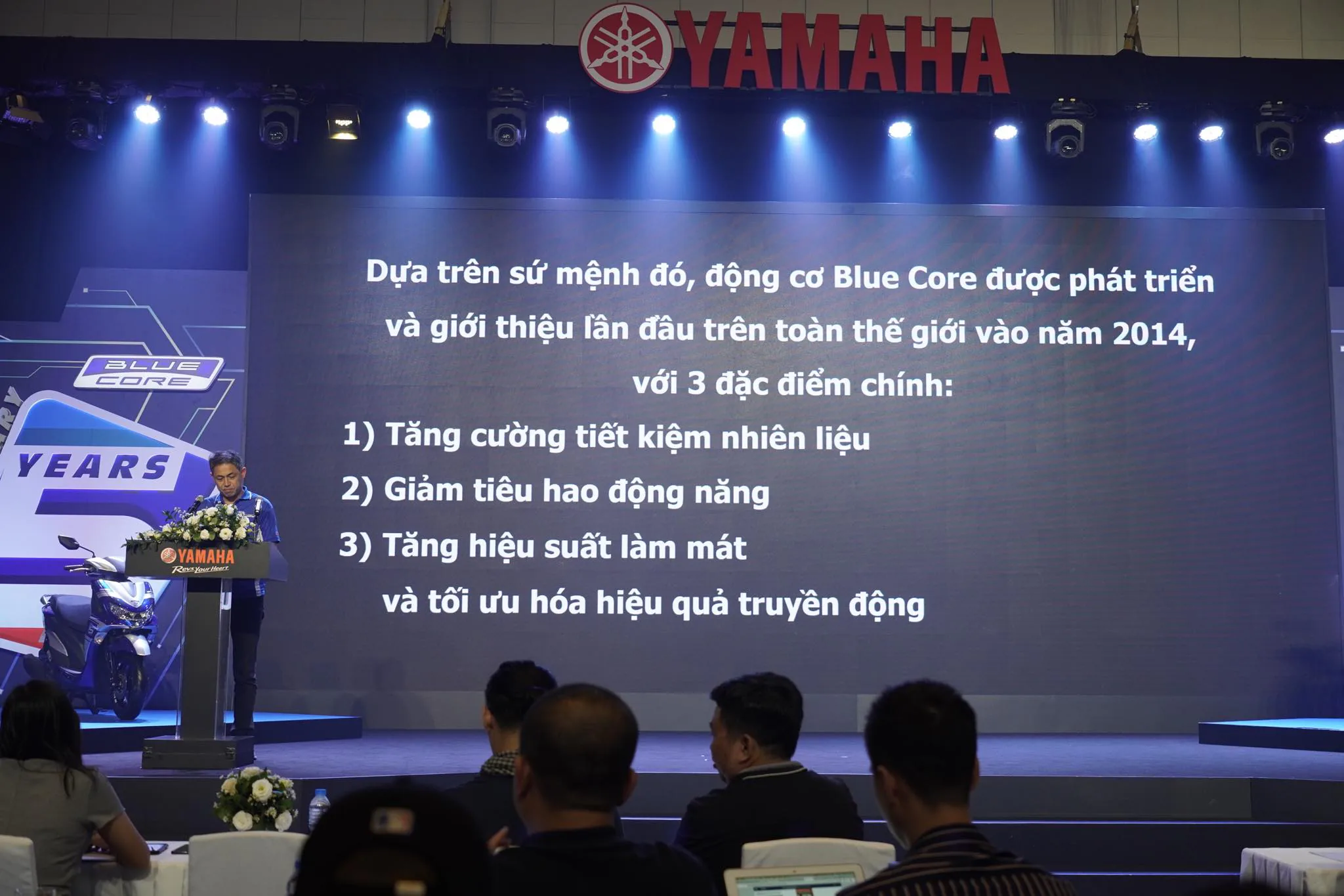 Yamaha Motor Việt Nam kỷ niệm 5 năm động cơ Blue Core và hành trình Asean Blue CoreTouring “Tiết kiệm xăng - Tăng sức mạnh”