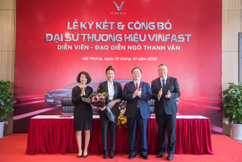 Ngô Thanh Vân chính thức trở thành đại sứ thương hiệu Vinfast