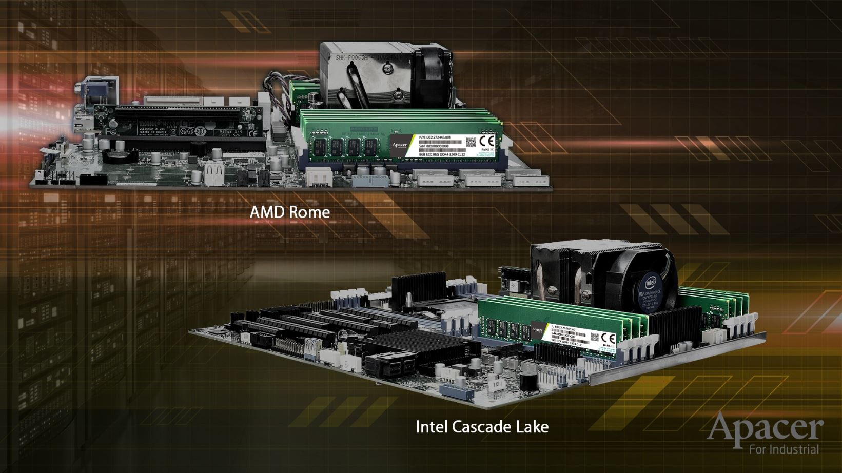 Apacer trở thành công ty đầu tiên phát hành dải sản phẩm bộ nhớ công nghiệp DDR4-3200
