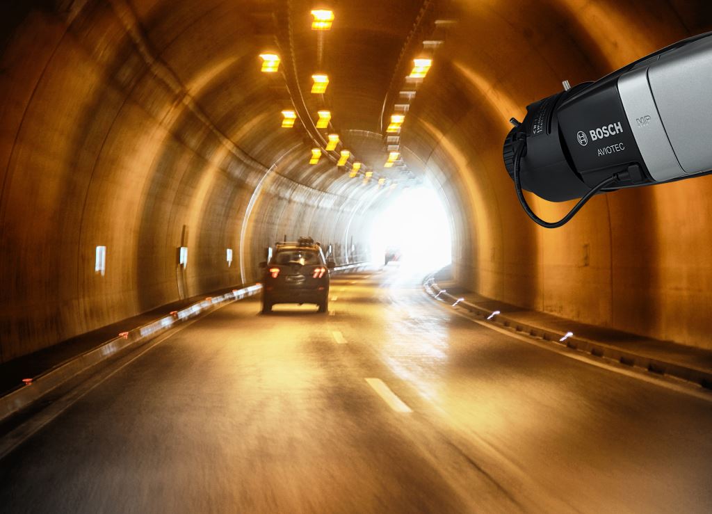 Công nghệ báo cháy bằng hình ảnh AVIOTEC của Bosch tối ưu khả năng phòng cháy trong đường hầm