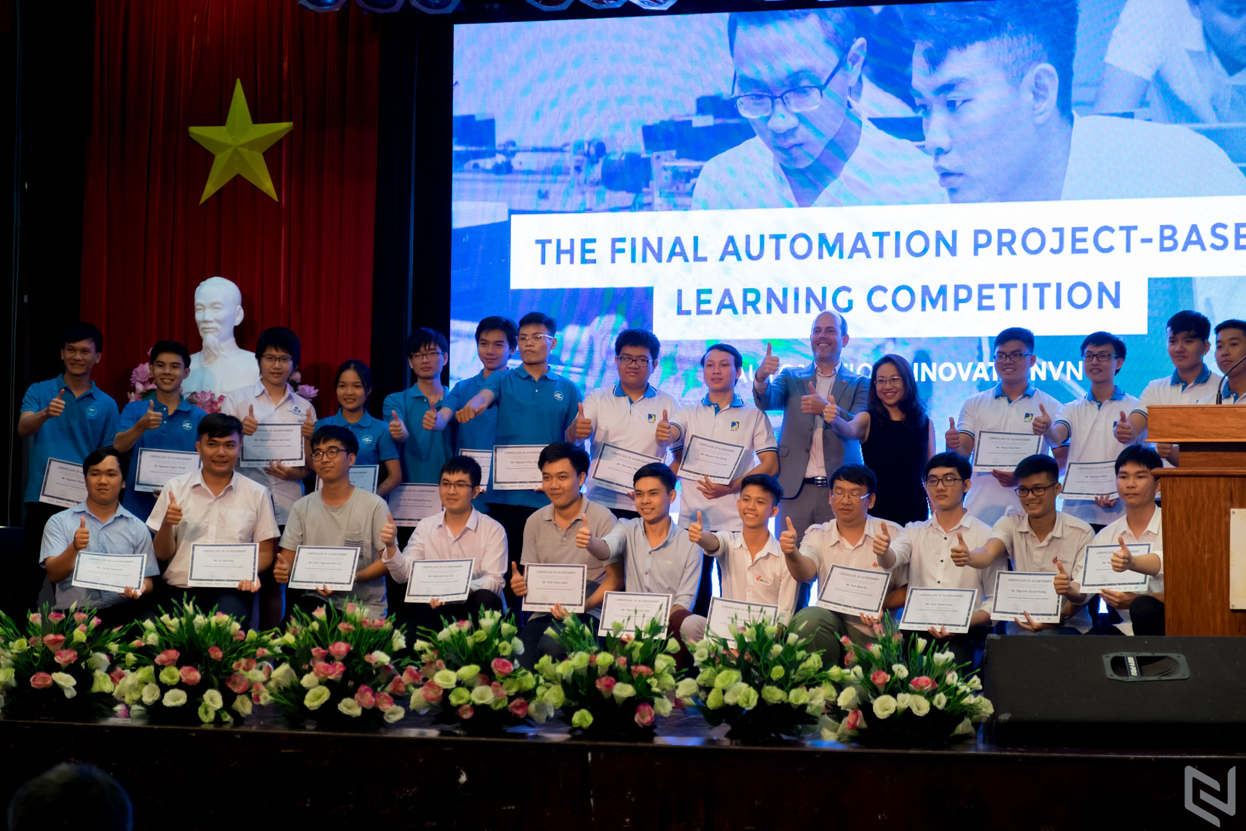 Cuộc thi tự động hoá với phương pháp học tập dựa trên dự án lần đầu tiên được tổ chức tại Việt Nam