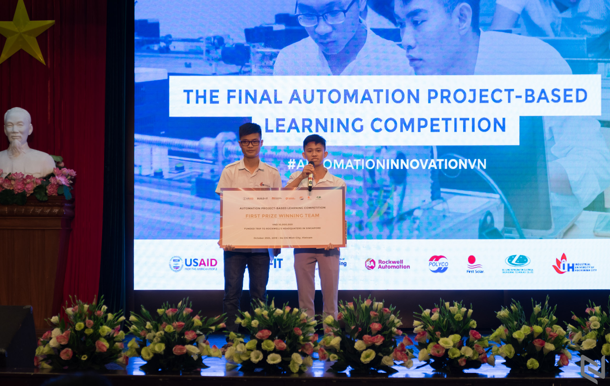 Cuộc thi tự động hoá với phương pháp học tập dựa trên dự án lần đầu tiên được tổ chức tại Việt Nam