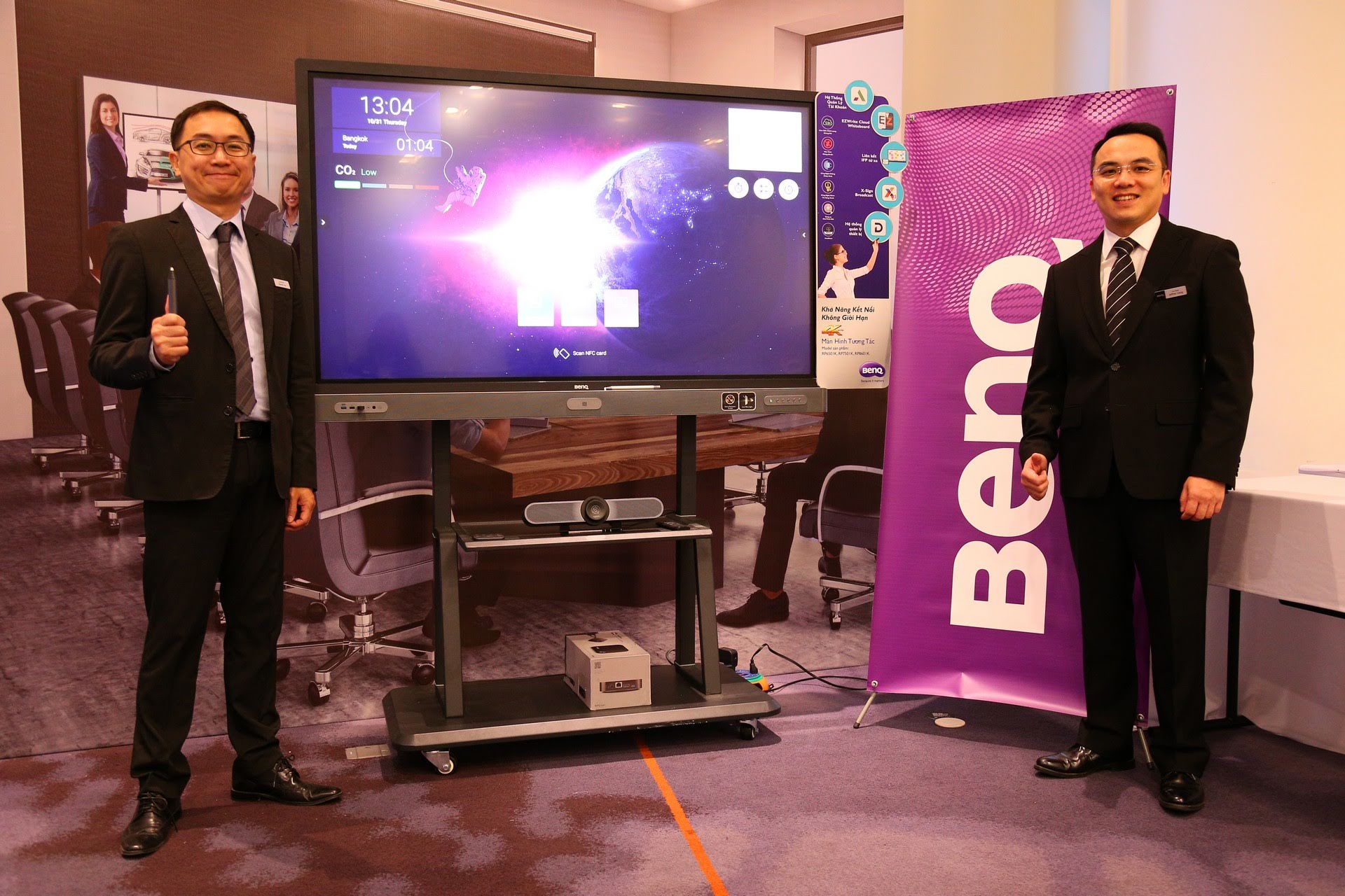BenQ ra mắt máy chiếu thông minh mang tính cách mạng, tạo điều kiện cho môi trường giao tiếp kinh doanh theo xu hướng BYOD