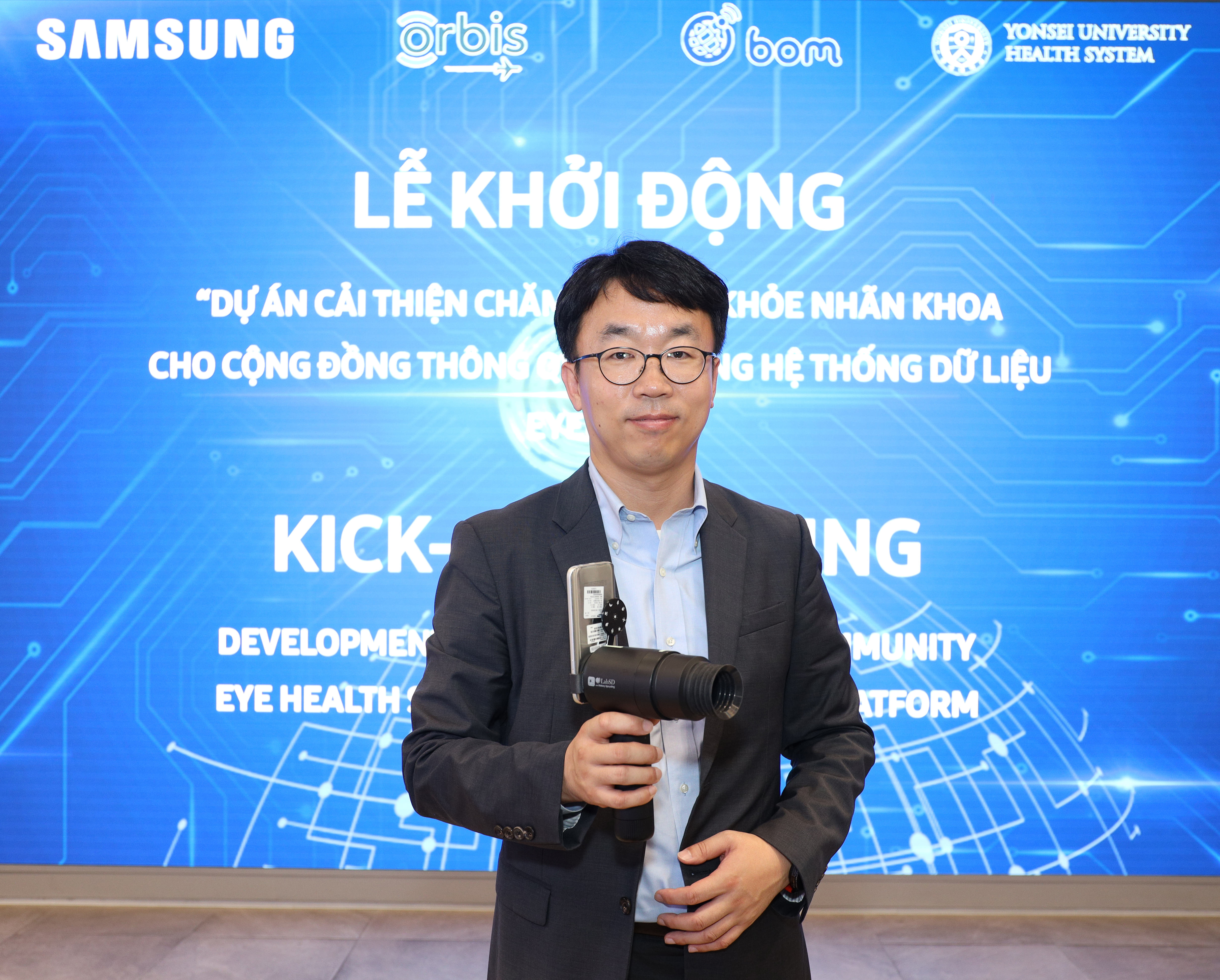 Samsung Vina khởi động “Dự án cải thiện chăm sóc sức khỏe nhãn khoa cho cộng đồng thông qua sử dụng hệ thống dữ liệu EYELIKE” tại Khu vực phía Nam