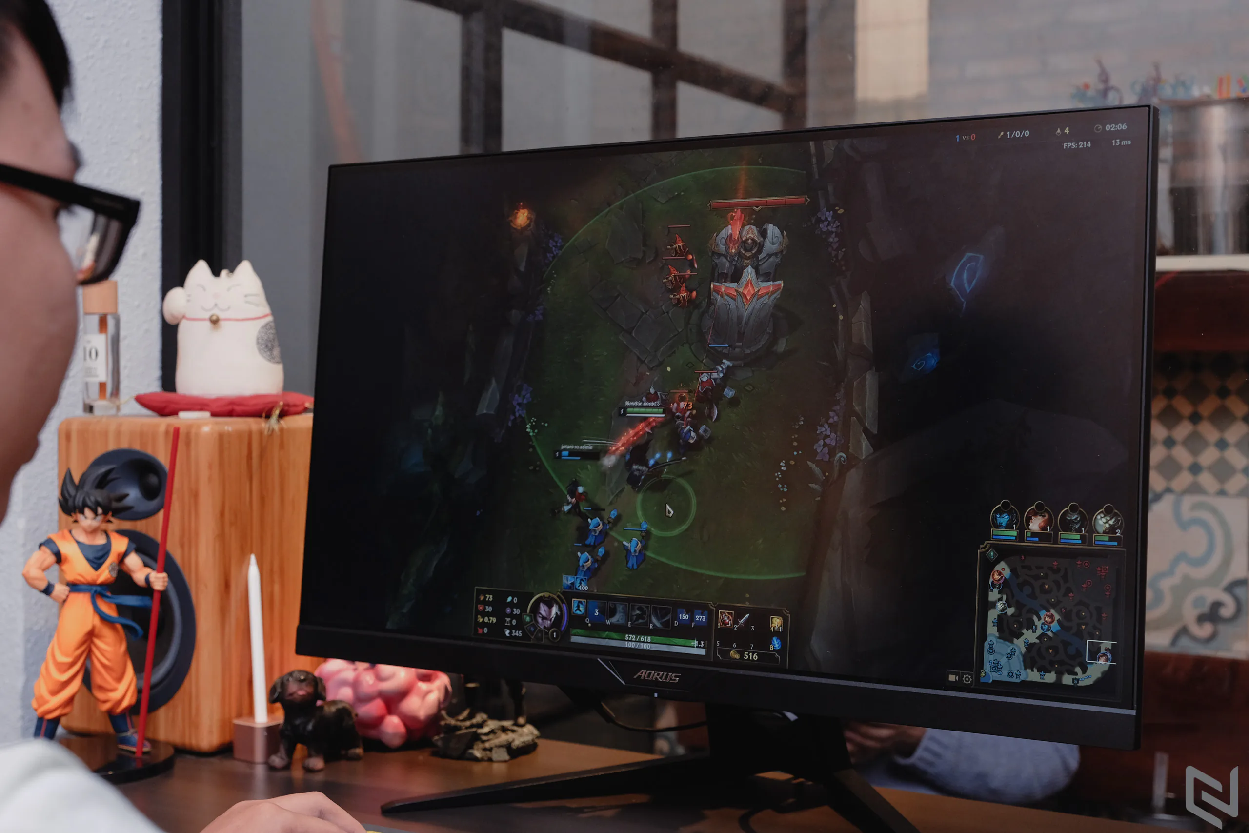Trên tay màn hình chơi game AORUS FI27Q: Màn hình chơi game tấm nền IPS 165Hz, tốc độ phản hồi 1ms, thiết kế đẹp mắt cho game thủ