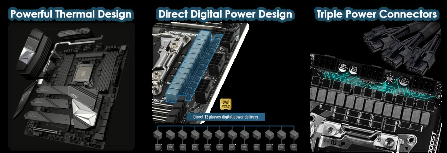 Chuyên nghiệp hơn với bo mạch chủ MSI Creator X299 và loạt vi xử lý intel Core X hoàn toàn mới
