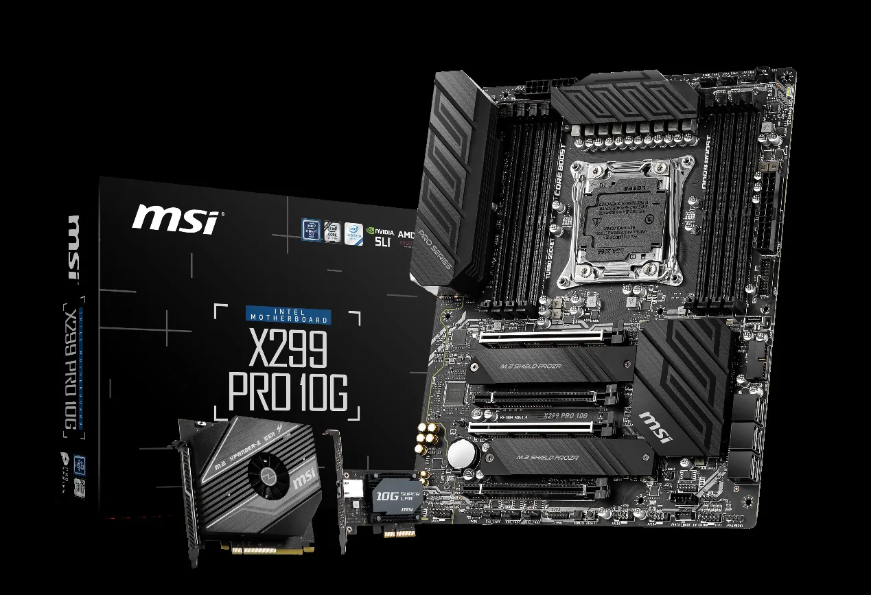 Chuyên nghiệp hơn với bo mạch chủ MSI Creator X299 và loạt vi xử lý intel Core X hoàn toàn mới