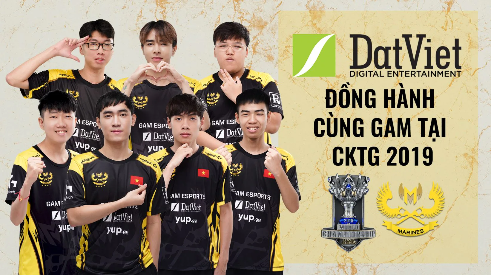 DatVietVAC lấn sân Esports – Chính thức tài trợ đương kim vô địch VCS 2019 GAM Esports