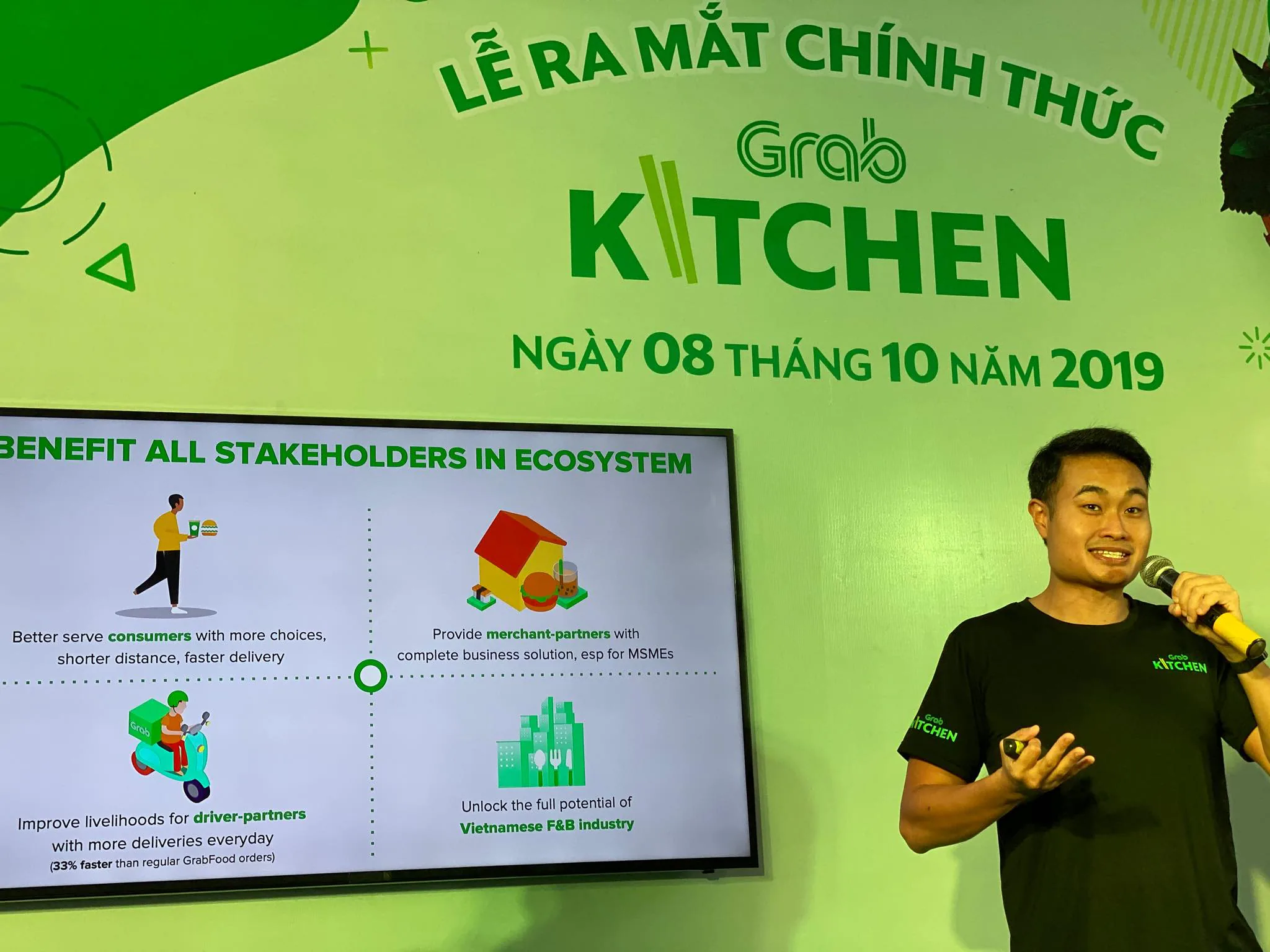 Grab chính thức ra mắt GrabKitchen tại TP.HCM, mở ra mô hình “căn bếp trung tâm" đầu tiên tại Việt Nam
