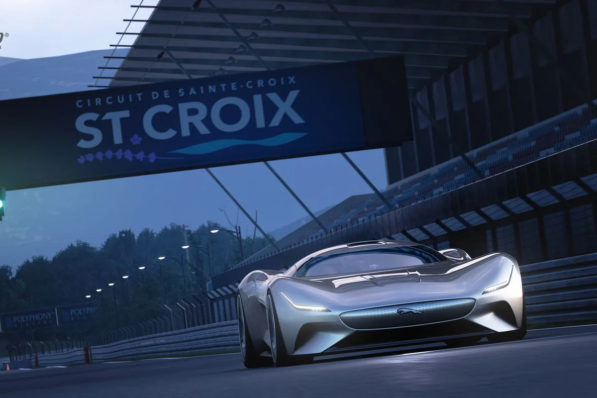 Jaguar giới thiệu concept xe điện đua gầm thấp cực kì đẹp nhưng chỉ có ở trong game