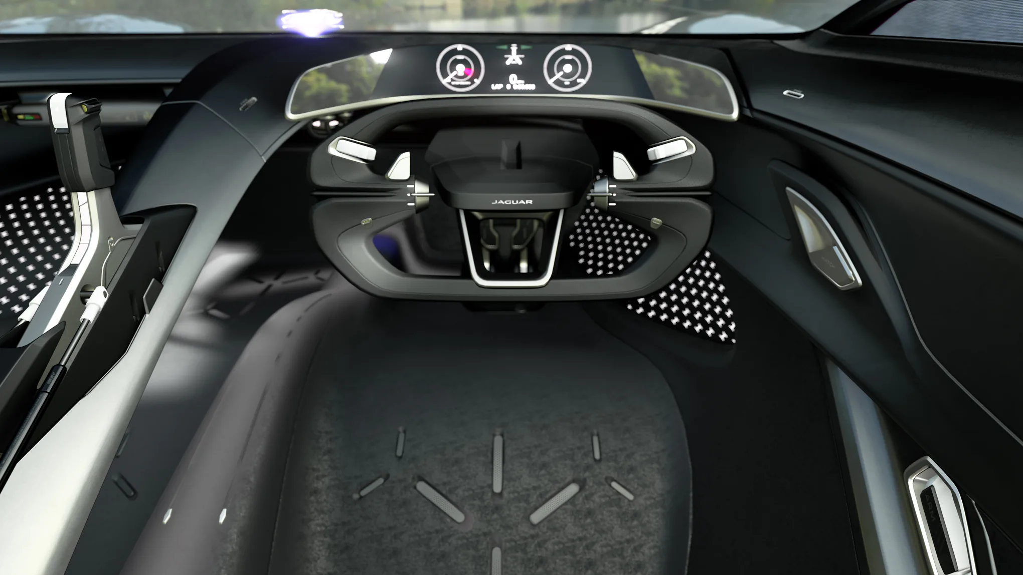 Jaguar giới thiệu concept xe điện đua gầm thấp cực kì đẹp nhưng chỉ có ở trong game