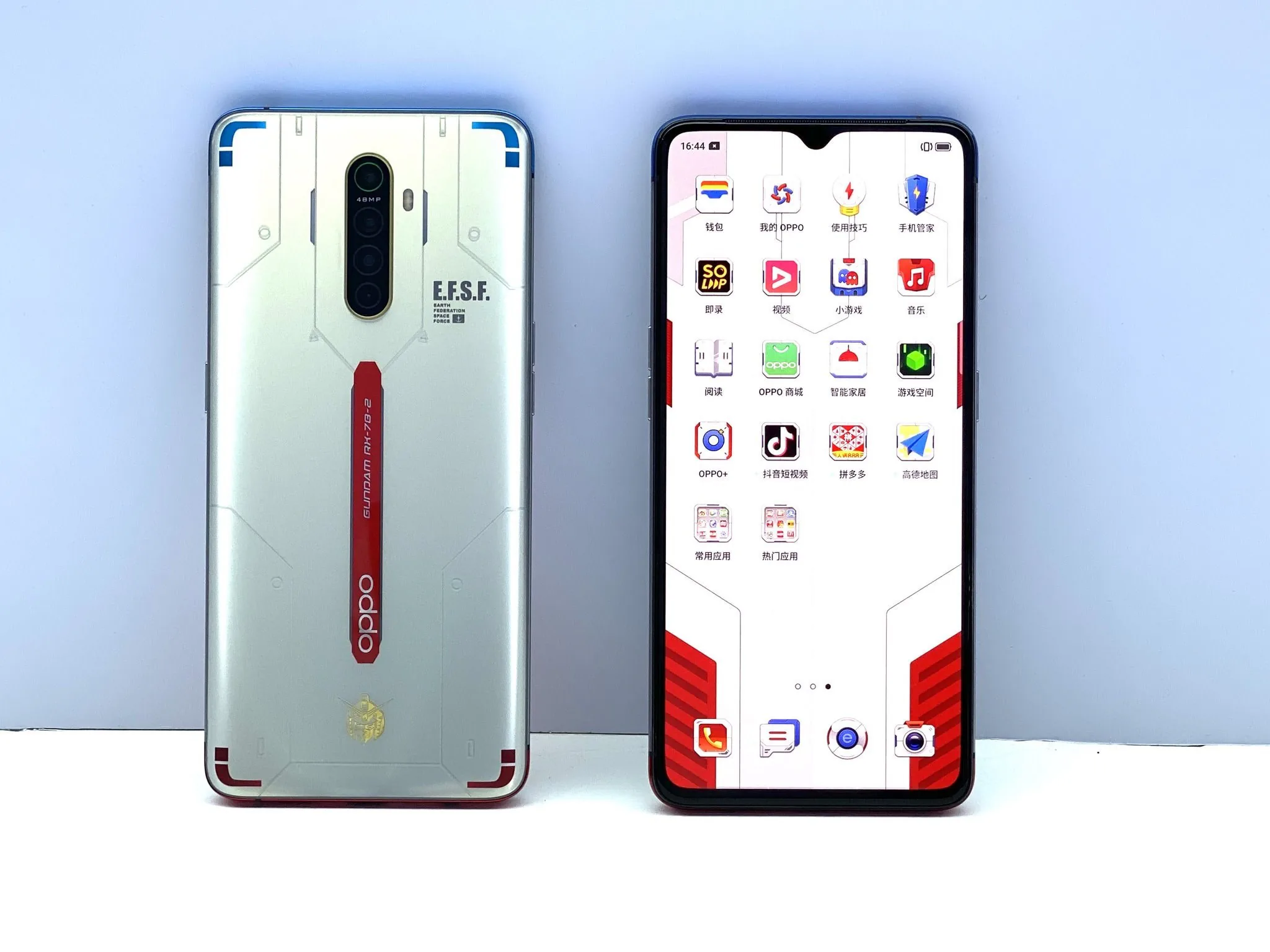 OPPO Reno Ace sẽ có phiên bản Gundam với các màu sắc đặc trưng của "cụ tổ" RX-78-2