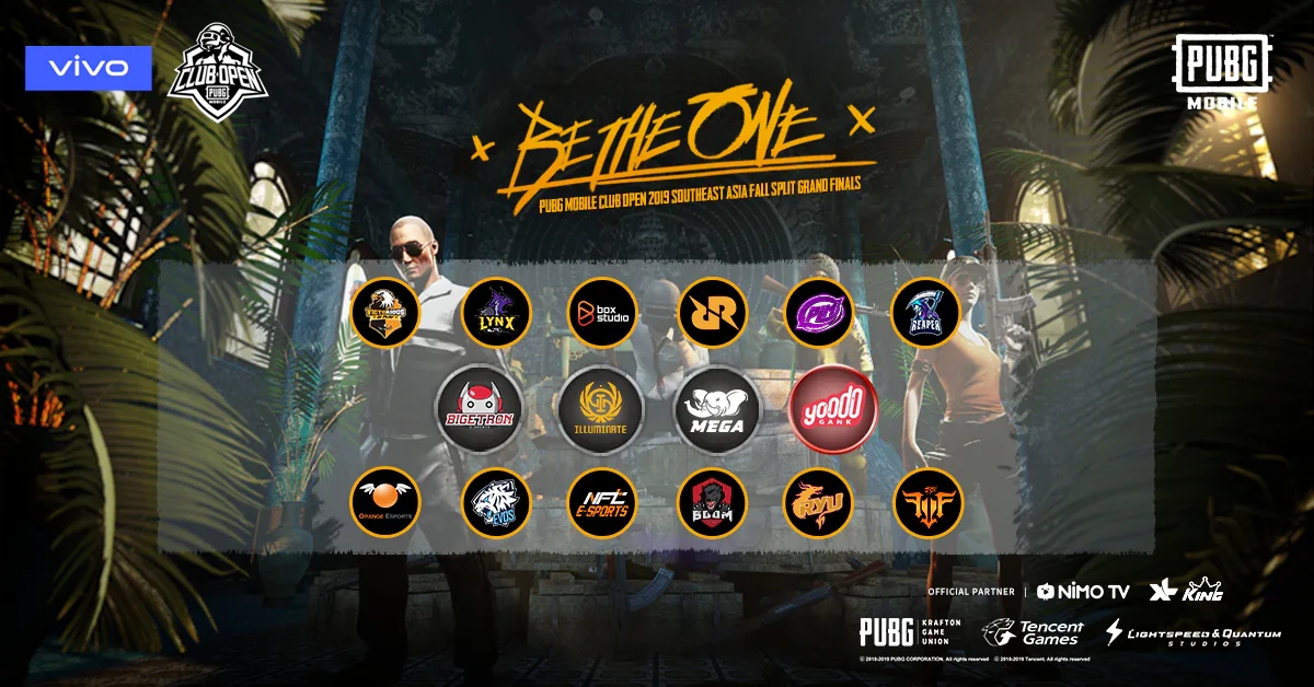 Vivo đồng hành cùng 16 đội tranh tài tại PUBG Mobile Club Open 2019 – Vòng Chung Kết khu vực Đông Nam Á