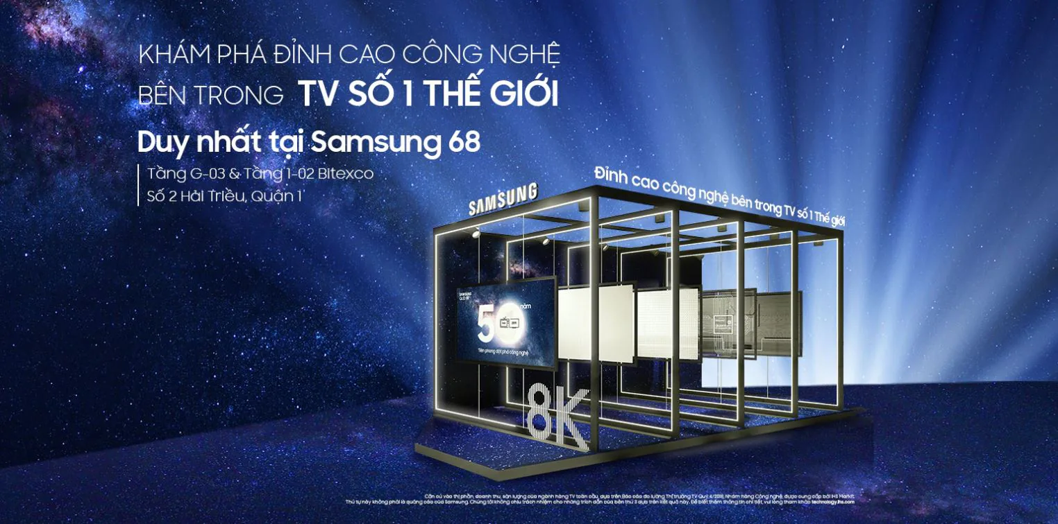 Samsung Showcase chính thức đổi tên thành Samsung 68: Đánh dấu hành trình 50 năm kiến tạo công nghệ tương lai