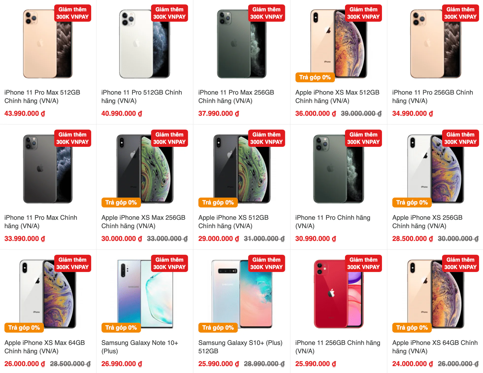 Top smartphone giá tốt tại CellphoneS cuối tháng 10 đầu tháng 11
