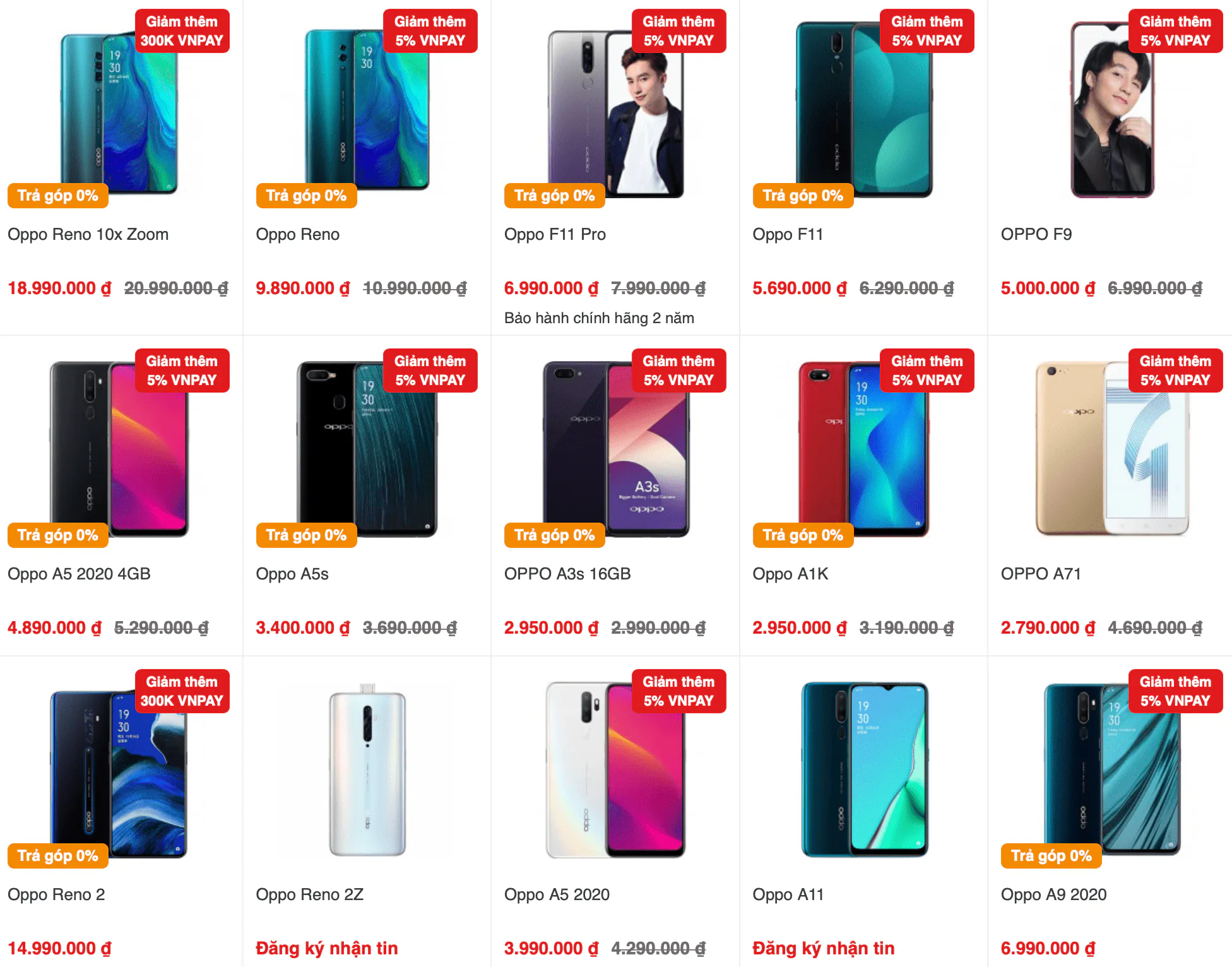 Top smartphone giá tốt tại CellphoneS cuối tháng 10 đầu tháng 11