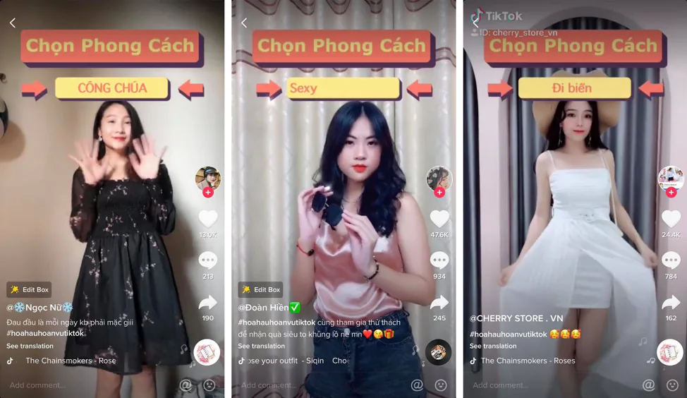 Hơn 33,000 “người đẹp" tham gia #HoahauhoanvuTikTok do TikTok hợp tác với Hoa Hậu Hoàn Vũ Việt Nam tổ chức