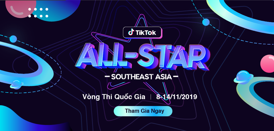30 “ngôi sao” sẽ đại diện Việt Nam tham dự vòng loại khu vực cuộc thi Ngôi Sao TikTok Đông Nam Á 2019