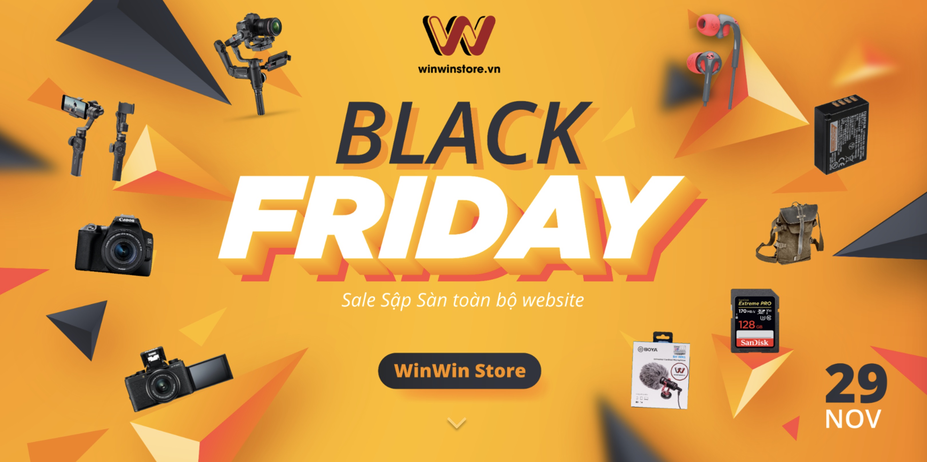 Sale sập sàn toàn bộ sản phẩm trên website WinWinStore.vn - Duy nhất trong ngày 29/11