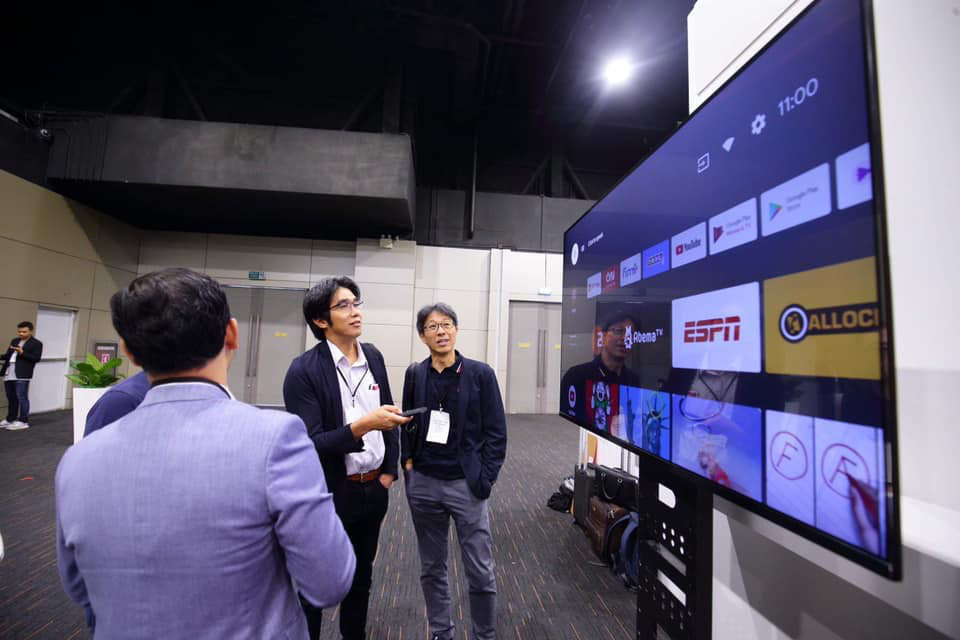 Lộ diện ảnh thực tế TV Vsmart chạy Android TV kích thước 55-inch