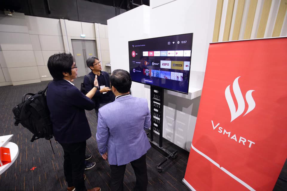 Lộ diện ảnh thực tế TV Vsmart chạy Android TV kích thước 55-inch
