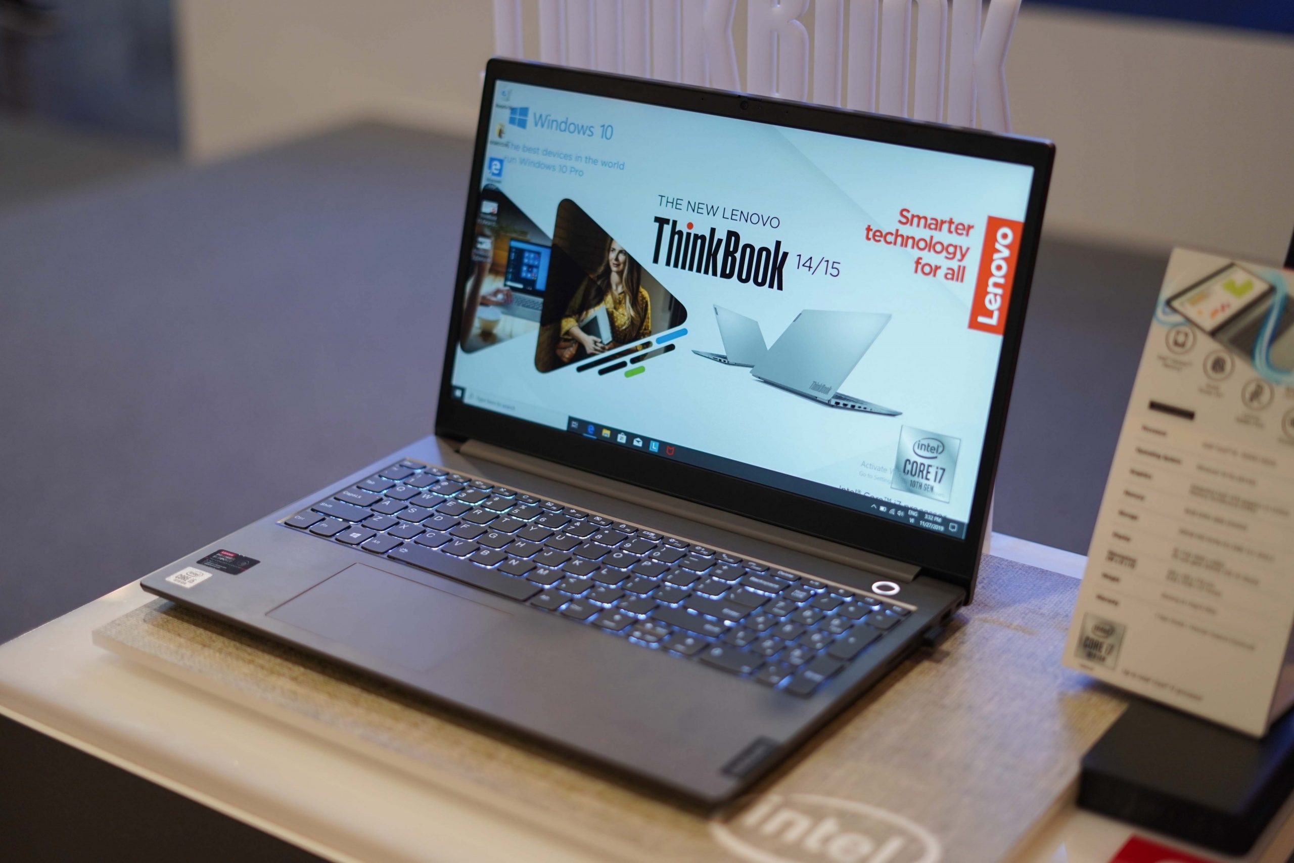 Lenovo ra mắt dòng laptop ThinkBook 14/15 tại Việt Nam