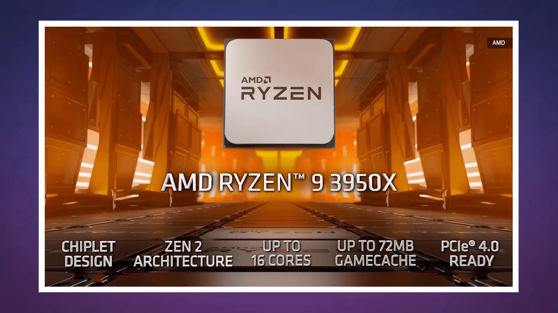 Ryzen 3950X 16 nhân của AMD chính là con chip cho desktop nhanh nhất hiện tại