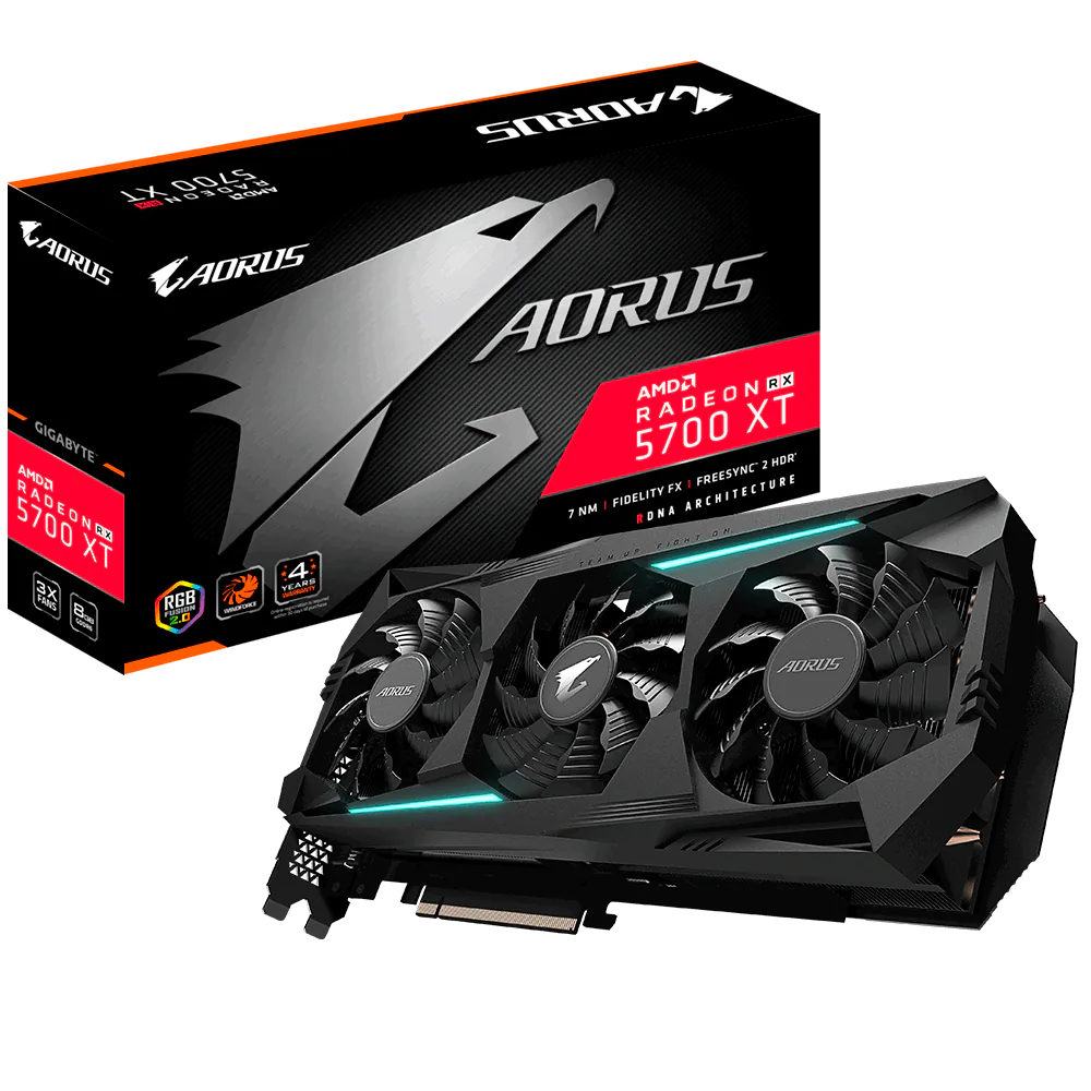 GIGABYTE ra mắt card đồ họa AORUS Radeon RX 5700 XT