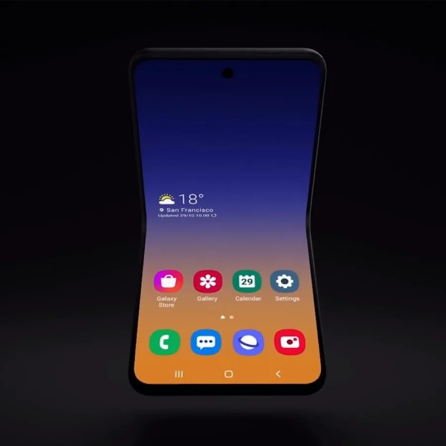 smartphone màn hình gập