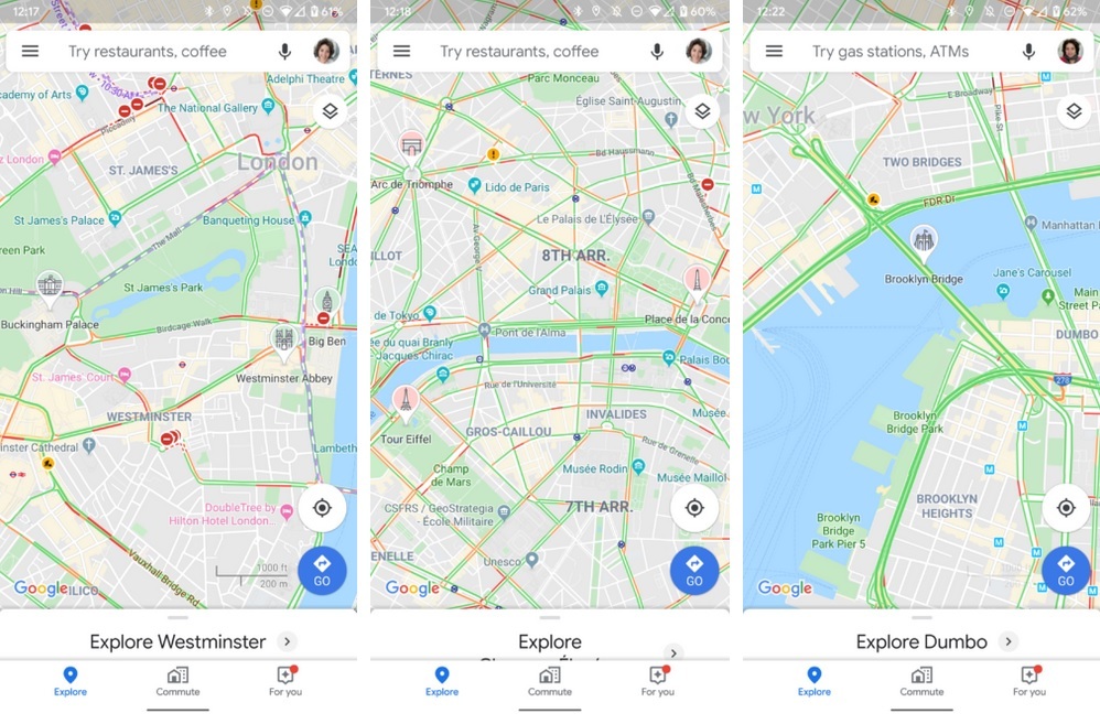 Bản cập nhật Google Maps mới sẽ giúp bạn tìm thấy các di tích lịch sử ở các thành phố lớn