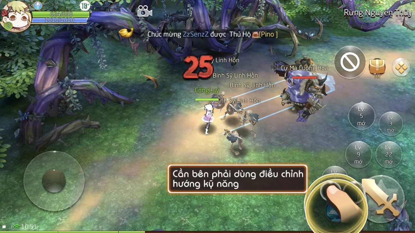 Vùng đất gió Laplace M - Game nhập vai phong cách anime chibi với hiệu ứng thú vị