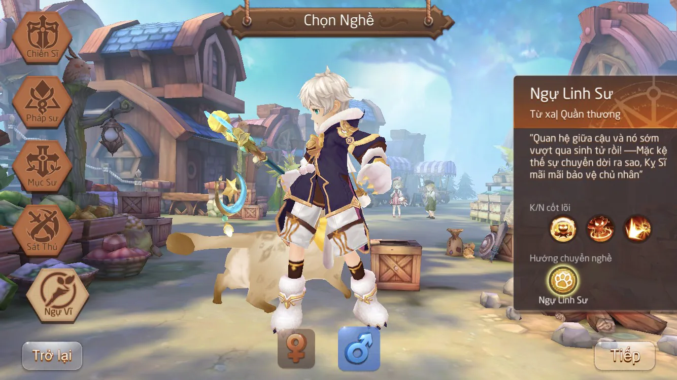 Vùng đất gió Laplace M - Game nhập vai phong cách anime chibi với hiệu ứng thú vị