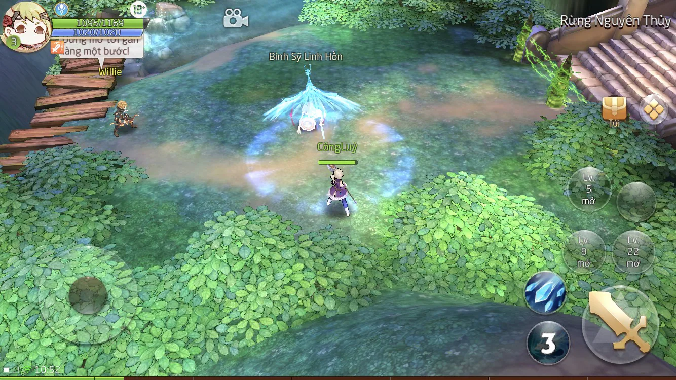 Vùng đất gió Laplace M - Game nhập vai phong cách anime chibi với hiệu ứng thú vị