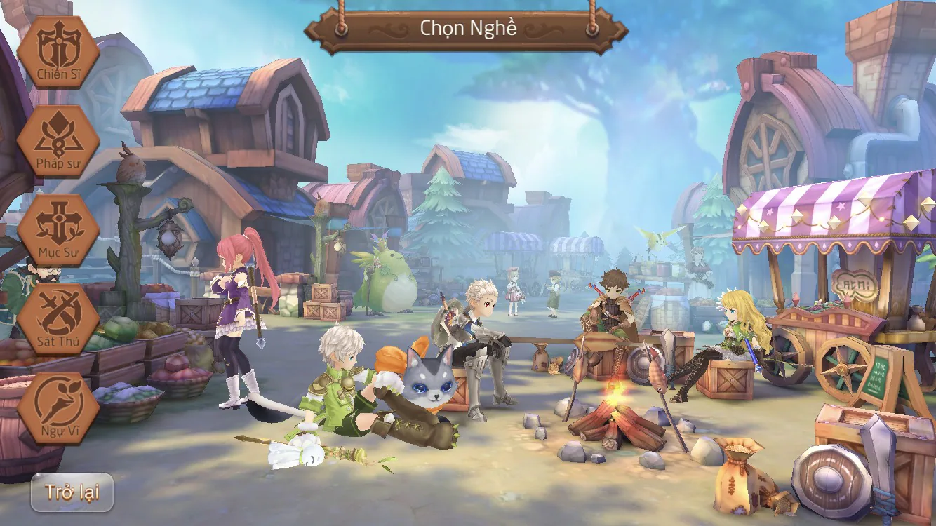 Vùng đất gió Laplace M - Game nhập vai phong cách anime chibi với hiệu ứng thú vị