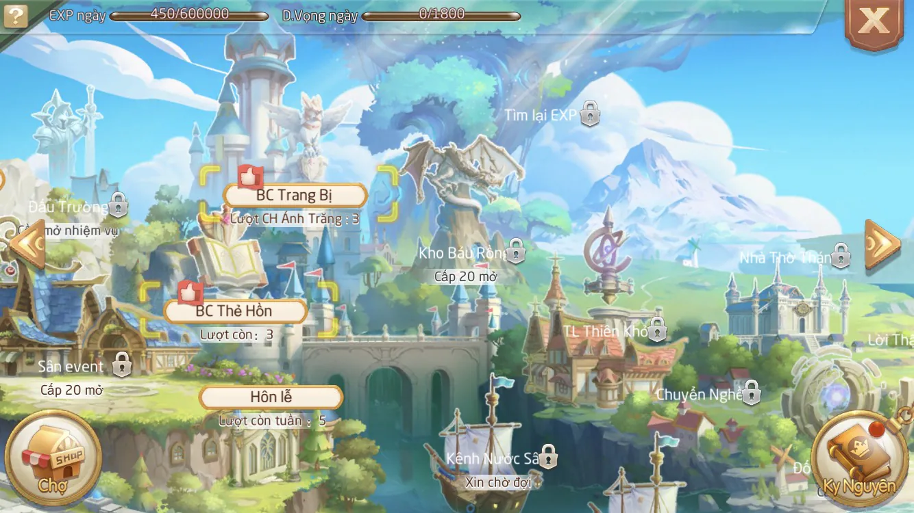 Vùng đất gió Laplace M - Game nhập vai phong cách anime chibi với hiệu ứng thú vị