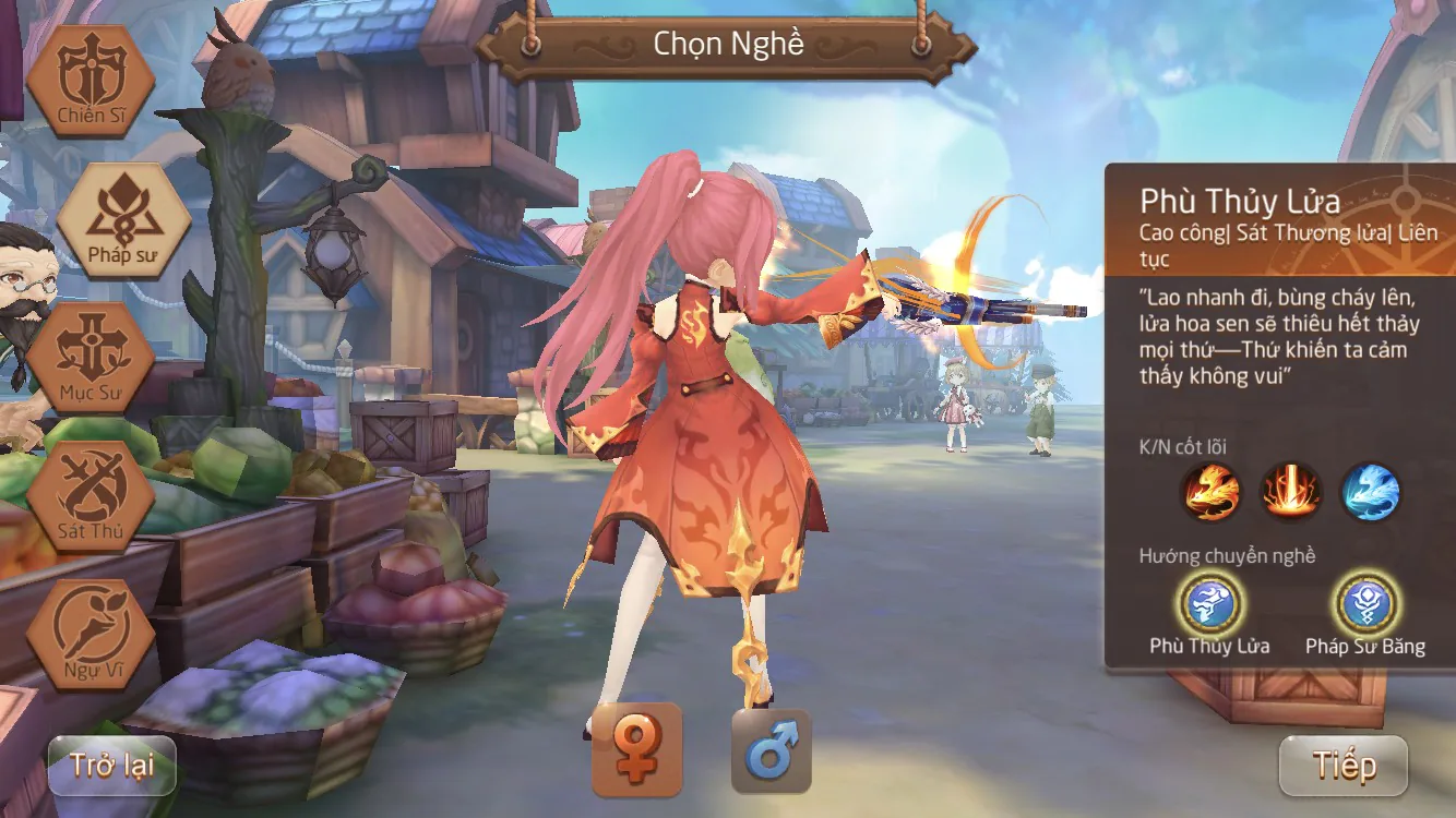 Vùng đất gió Laplace M - Game nhập vai phong cách anime chibi với hiệu ứng thú vị