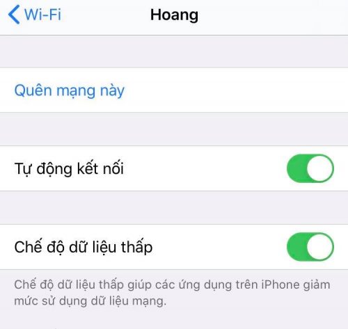 Cách tiết kiệm dung lượng mạng 3G/4G trên iPhone chạy iOS 13