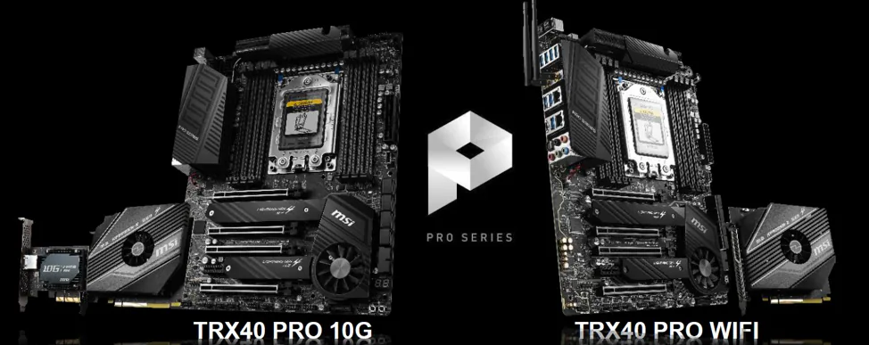 Sáng tạo không ngừng cùng bo mạch chủ MSI AMD TRX40