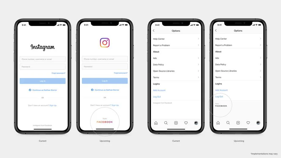 Facebook thay đổi logo mới và sẽ đem đến các sản phẩm của mình trong vài tuần tới