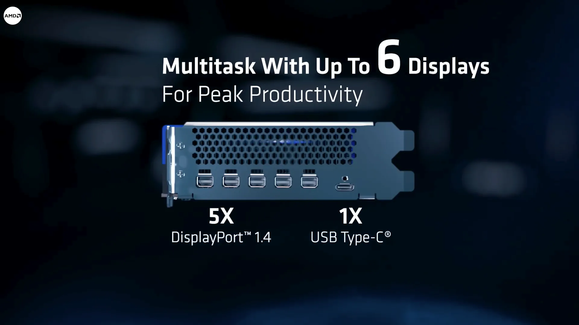 AMD ra mắt card đồ họa Workstation 7nm đầu tiên Radeon Pro W5700