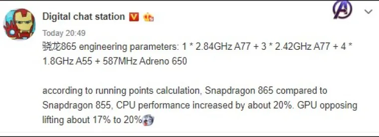 snapdragon 865