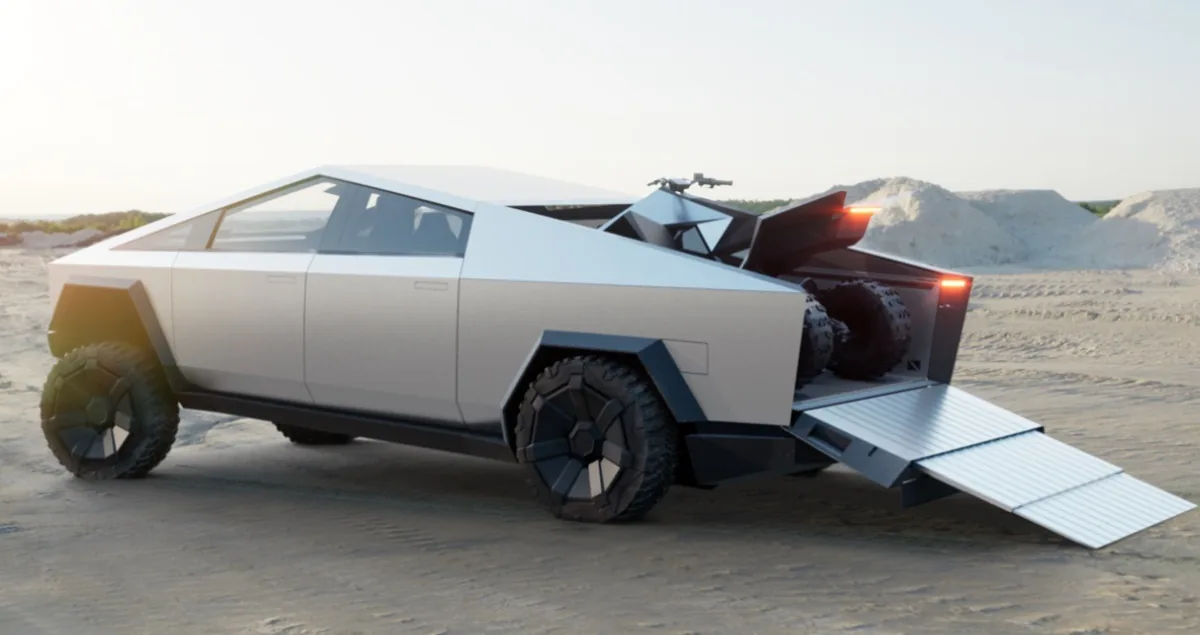 Tesla ra mắt xe bán tải điện Cybertruck với kiểu dáng tương lai, giống xe bọc thép hơn là bán tải
