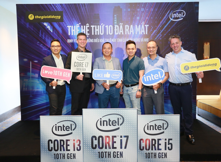 Thế Giới Di Động “bắt tay” Intel khuấy động thị trường laptop với Core i thế hệ 10